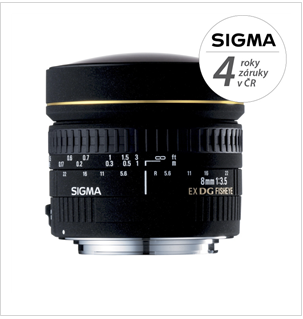 SIGMA 8/3.5 EX DG CIRCULAR FISHEYE Canon 